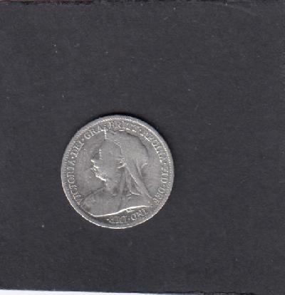 Beschrijving: 6 Pence  VICTORIA